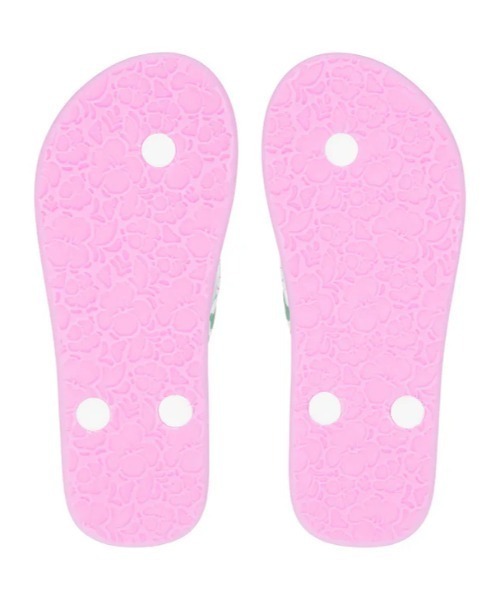 ROXY（ロキシー）の「RG PEBBLES VII /ロキシーキッズ総柄ビーチサンダル（サンダル・キッズ・ブルー/グリーン/ピンク・17cm/18cm/19cm/20cm/21cm/22cm）」の6枚目の写真