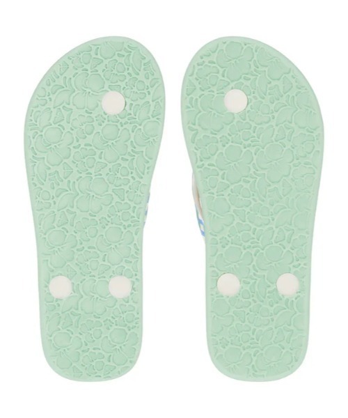 ROXY（ロキシー）の「RG PEBBLES VII /ロキシーキッズ総柄ビーチサンダル（サンダル・キッズ・ブルー/グリーン/ピンク・17cm/18cm/19cm/20cm/21cm/22cm）」の14枚目の写真