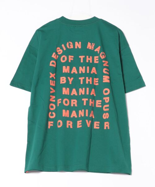 CONVEX（コンベックス）の「ﾎﾟｯﾌﾟｱｰﾄ/WIDE-T(大人)（Tシャツ/カットソー・メンズ・グリーン/チャコールグレー/オフホワイト・LARGE/MEDIUM）」の5枚目の写真