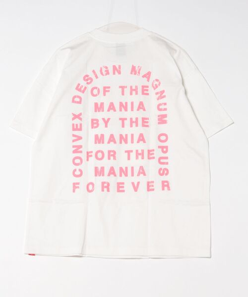 CONVEX（コンベックス）の「ﾎﾟｯﾌﾟｱｰﾄ/WIDE-T(大人)（Tシャツ/カットソー・メンズ・グリーン/チャコールグレー/オフホワイト・LARGE/MEDIUM）」の6枚目の写真