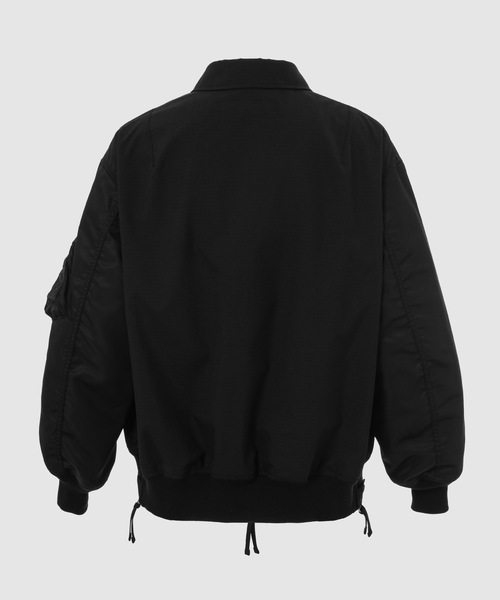 COMME des GARCONS HOMME(コム デ ギャルソン・オム)の「エステルウールリップストップ ミリタリージャケット(ミリタリージャケット・メンズ・ブラック・XS/S/M/L)」の2枚目の写真