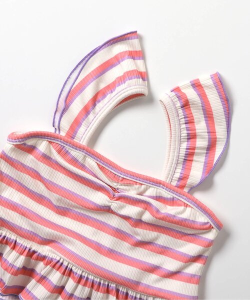 BREEZE(ブリーズ)の「【UVカット/ジュニア対応】肩フリルセパレート水着(水着・キッズ・パープル/イエロー・80/90/100/110/120/130/140)」の13枚目の写真