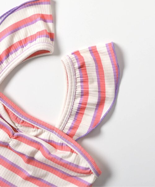 BREEZE(ブリーズ)の「【UVカット/ジュニア対応】肩フリルセパレート水着(水着・キッズ・パープル/イエロー・80/90/100/110/120/130/140)」の14枚目の写真