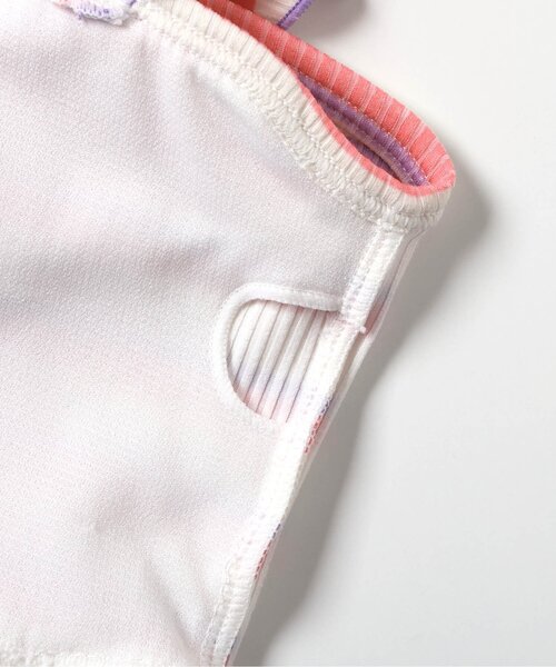 BREEZE(ブリーズ)の「【UVカット/ジュニア対応】肩フリルセパレート水着(水着・キッズ・パープル/イエロー・80/90/100/110/120/130/140)」の16枚目の写真