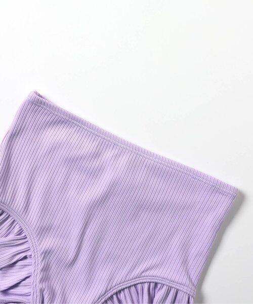 BREEZE(ブリーズ)の「【UVカット/ジュニア対応】肩フリルセパレート水着(水着・キッズ・パープル/イエロー・80/90/100/110/120/130/140)」の17枚目の写真
