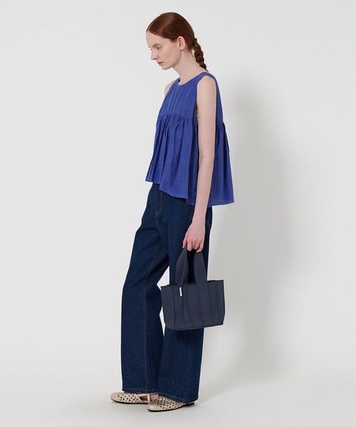 【Bagji】WEAVE MEDIUM TOTE/トートバッグ ネイビー Bagji】WEAVE MEDIUM TOTE/トートバッグ ネイビー