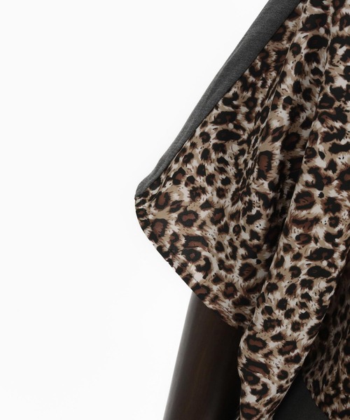 ANGENEHM（アンゲネーム）の「mhs2322-Switching design poncho shirt ポンチョシャツ（シャツ/ブラウス・メンズ・マルチ・S/M/L）」の4枚目の写真