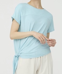 ティゴラ TIGORA フィットネス サイドスリット2WAY 半袖 Tシャツ