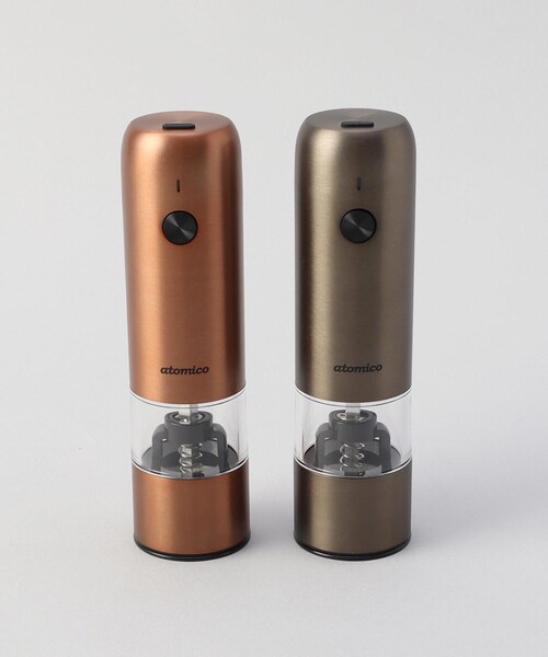 ソルト＆ペッパー電動ミル 充電式 ＜atomico アトミコ＞（キッチン
