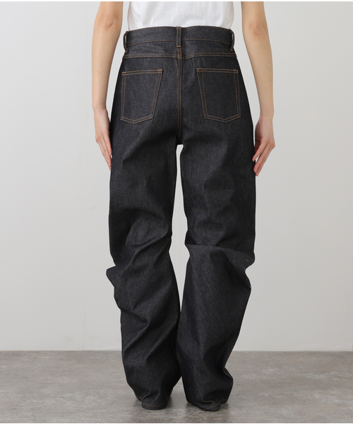 CITYSHOP(シティーショップ)の「PILLINGS Pants 4110600240:デニムパンツ(デニムパンツ・レディース・ブラック/ネイビー・SMALL/X-SMALL)」の9枚目の写真