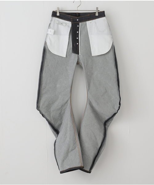 CITYSHOP(シティーショップ)の「PILLINGS Pants 4110600240:デニムパンツ(デニムパンツ・レディース・ブラック/ネイビー・SMALL/X-SMALL)」の15枚目の写真
