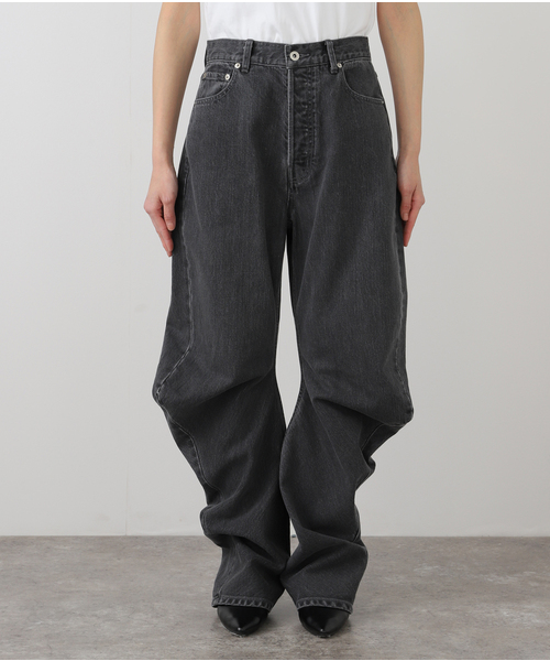 CITYSHOP(シティーショップ)の「PILLINGS Pants 4110600240:デニムパンツ(デニムパンツ・レディース・ブラック/ネイビー・SMALL/X-SMALL)」の18枚目の写真