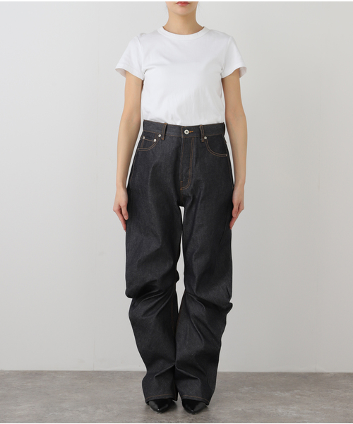 CITYSHOP(シティーショップ)の「PILLINGS Pants 4110600240:デニムパンツ(デニムパンツ・レディース・ブラック/ネイビー・SMALL/X-SMALL)」の21枚目の写真