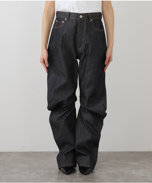 CITYSHOP(シティーショップ)の「PILLINGS Pants 4110600240:デニムパンツ(デニムパンツ・レディース・ブラック/ネイビー・SMALL/X-SMALL)」の22枚目の写真