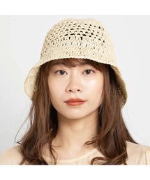 yield(�C�[���h)�́ySoelilas�zPaper Sukashi Crochet Hat�i�y�[�p�[�������N���V�F�n�b�g�jLCN-U47724(�n�b�g)