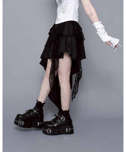 REFLEM/レフレム』アシメレイヤードフリルスカート（スカート