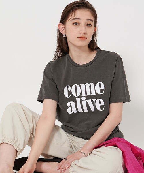 tシャツ 「別注」「MIXTA」COME ALIVE Tシャツ レディース 別注】＜MIXTA＞COME ALIVE Tシャツ（Tシャツ/カットソー