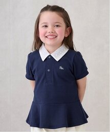 【リンク】ペプラムポロシャツ(キッズ)
