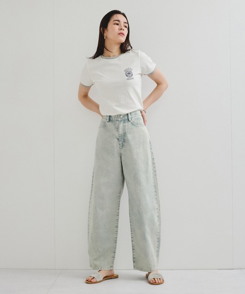 硫化染めカツラギパンツ（デニムパンツ）｜LE CERCLE par rope