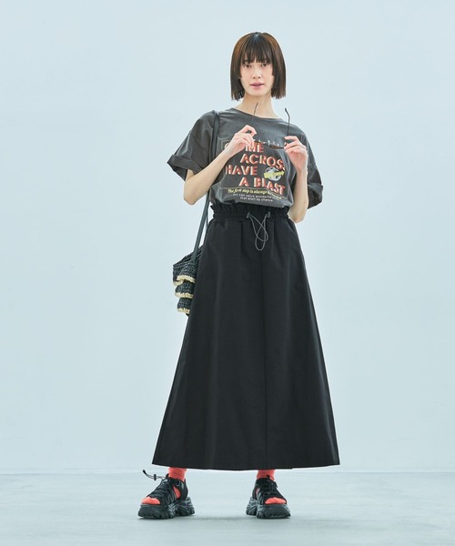 LAKOLE（ラコレ）の「VTGロゴTEE / 328669（Tシャツ/カットソー・レディース・ブルー/チャコール/オレンジ/オフホワイト・FREE）」の22枚目の写真