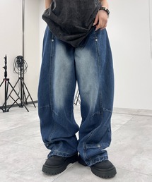 Figments | 3Dスイッチワイドデニム(デニムパンツ)