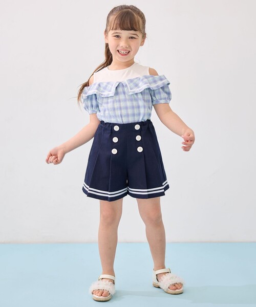ANY(エニィ)の「マリン ショートパンツ(その他パンツ・キッズ・ネイビー系/ピンク系・150/140/160)」の12枚目の写真
