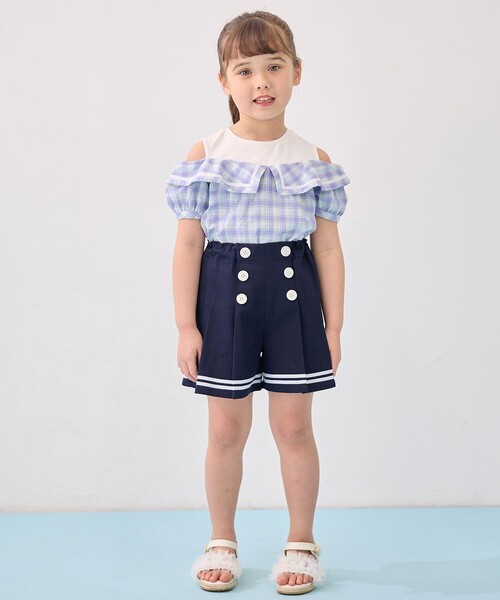 ANY(エニィ)の「マリン ショートパンツ(その他パンツ・キッズ・ネイビー系/ピンク系・150/140/160)」の13枚目の写真