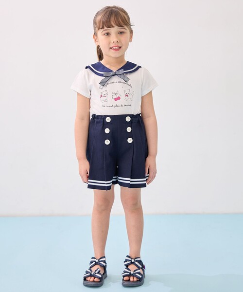 ANY(エニィ)の「マリン ショートパンツ(その他パンツ・キッズ・ネイビー系/ピンク系・150/140/160)」の15枚目の写真