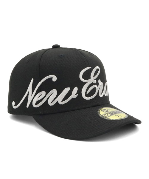 ニューエラキャップ PRE-CURVED59FIFTY スクリプトロゴ ONSPOTZ別注