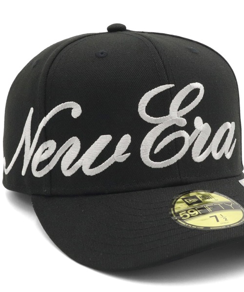 ニューエラキャップ PRE-CURVED59FIFTY スクリプトロゴ ONSPOTZ