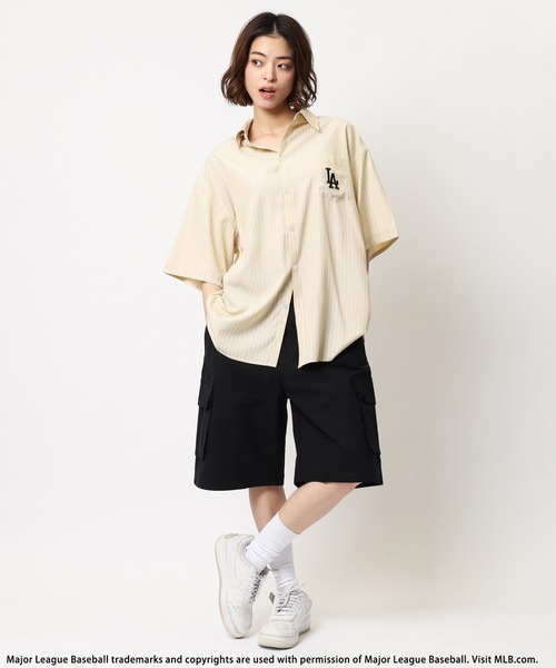 MLB】ワンポイントロゴ半袖シャツ（シャツ/ブラウス）｜BACK TO