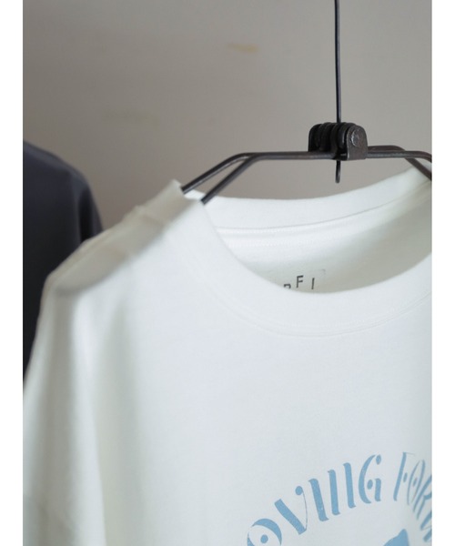 FIL DE FER(フィルデフェール)の「パンサーPT 半袖TEE(Tシャツ/カットソー・レディース・ホワイト/チャコールグレー・FREE)」の22枚目の写真