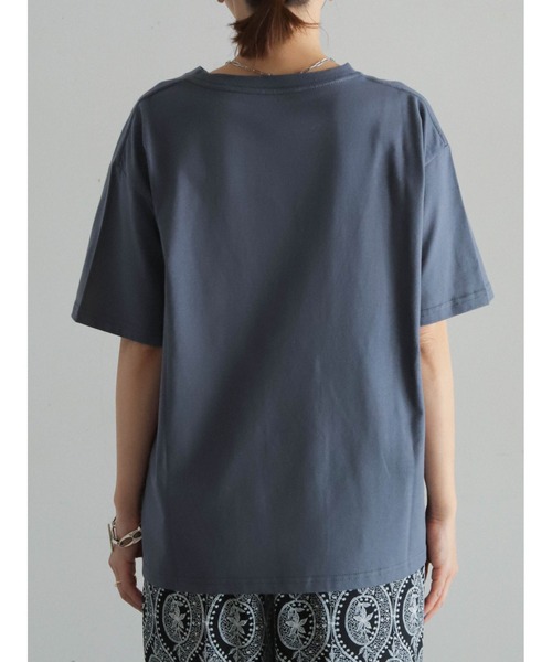 FIL DE FER(フィルデフェール)の「パンサーPT 半袖TEE(Tシャツ/カットソー・レディース・ホワイト/チャコールグレー・FREE)」の20枚目の写真