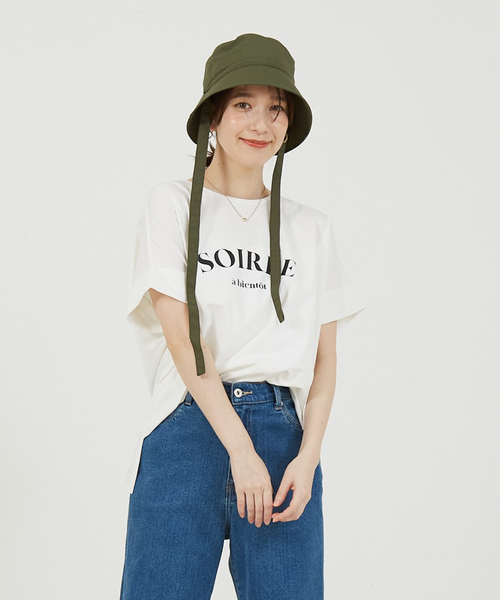 abahouse mavie（アバハウスマヴィ）の「マルチプルリボンバケットハット（ハット・レディース・ブラック/カーキ・フリー）」の17枚目の写真