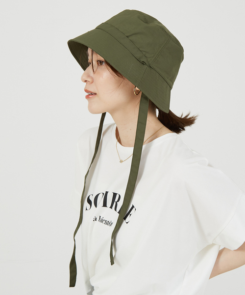 abahouse mavie（アバハウスマヴィ）の「マルチプルリボンバケットハット（ハット・レディース・ブラック/カーキ・フリー）」の20枚目の写真