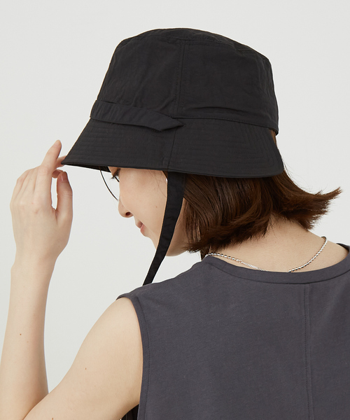 abahouse mavie（アバハウスマヴィ）の「マルチプルリボンバケットハット（ハット・レディース・ブラック/カーキ・フリー）」の7枚目の写真