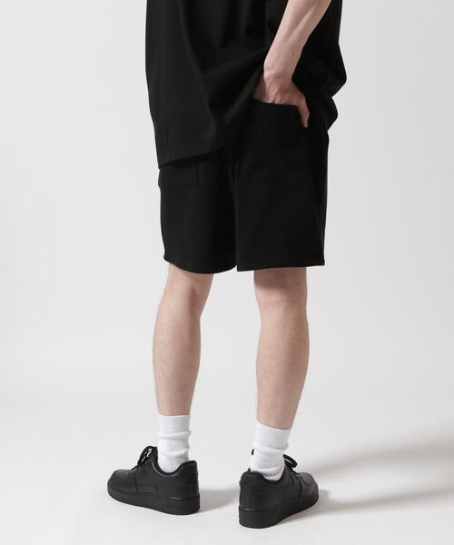 WHITELAND(ホワイトランド)の「【WEB&DEPOT限定】WHITELAND/ホワイトランド/OWL/LOGO SWT SHORTS/ロゴ スウェットショーツ(スウェットパンツ・メンズ・ホワイト/ブラック/ベージュ・S/M/L)」の8枚目の写真