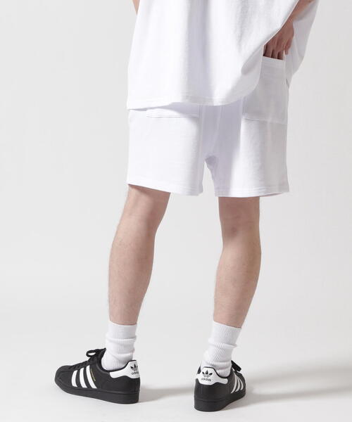 WHITELAND(ホワイトランド)の「【WEB&DEPOT限定】WHITELAND/ホワイトランド/OWL/LOGO SWT SHORTS/ロゴ スウェットショーツ(スウェットパンツ・メンズ・ホワイト/ブラック/ベージュ・S/M/L)」の22枚目の写真