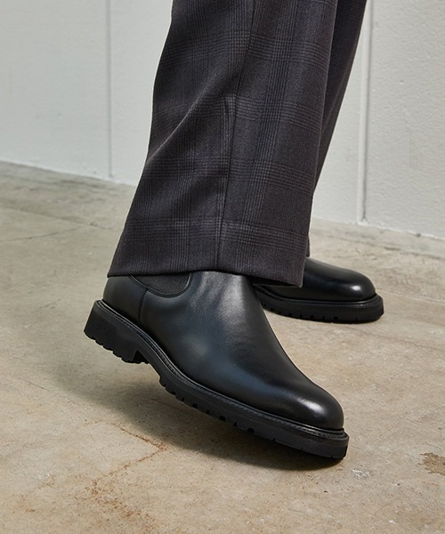 JOSEPH CHEANEY&SONS（ジョセフチーニーアンドサンズ）の「JOSEPH CHEANEY / ジョセフ チーニー：別注 BARNEY：ONLYARK-0-5035[MUS]（ブーツ・メンズ・ブラック系その他・UK8.5）」の15枚目の写真