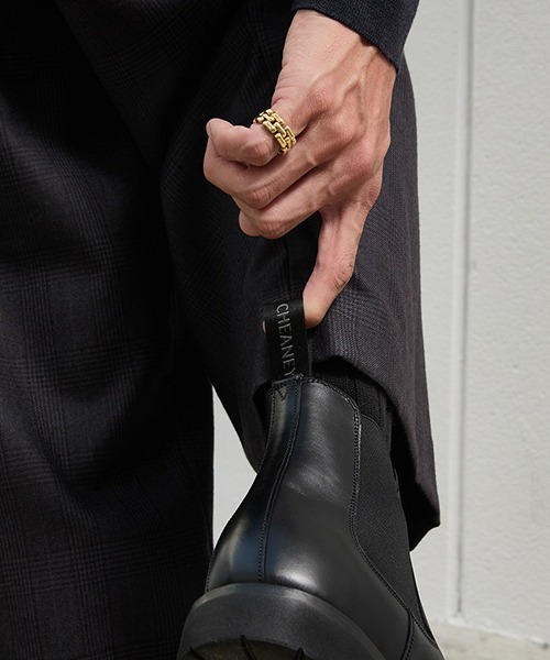 JOSEPH CHEANEY&SONS（ジョセフチーニーアンドサンズ）の「JOSEPH CHEANEY / ジョセフ チーニー：別注 BARNEY：ONLYARK-0-5035[MUS]（ブーツ・メンズ・ブラック系その他・UK8.5）」の16枚目の写真