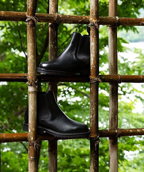 JOSEPH CHEANEY&SONS（ジョセフチーニーアンドサンズ）の「JOSEPH CHEANEY / ジョセフ チーニー：別注 BARNEY：ONLYARK-0-5035[MUS]（ブーツ・メンズ・ブラック系その他・UK8.5）」の6枚目の写真