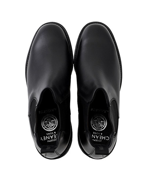 JOSEPH CHEANEY&SONS（ジョセフチーニーアンドサンズ）の「JOSEPH CHEANEY / ジョセフ チーニー：別注 BARNEY：ONLYARK-0-5035[MUS]（ブーツ・メンズ・ブラック系その他・UK8.5）」の12枚目の写真