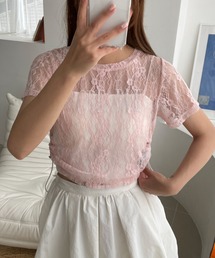 WEGO | WEGO/【25年春夏新作】グラフィックレースT(Tシャツ/カットソー)