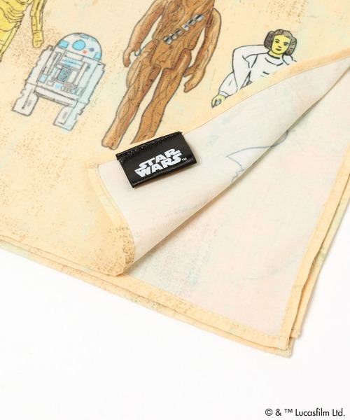 LOWRYS FARM（ローリーズファーム）の「ＳＴＡＲ　ＷＡＲＳ／バンダナ　451874（バンダナ/スカーフ・キッズ・キナリ/レッド/オフホワイト・FREE）」の17枚目の写真