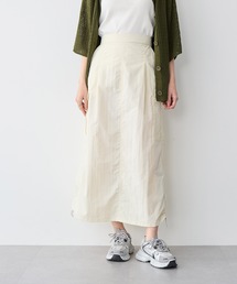 anyfee | 【anyfee/プラスサイズ】撥水ドロストカーゴスカート(スカート)
