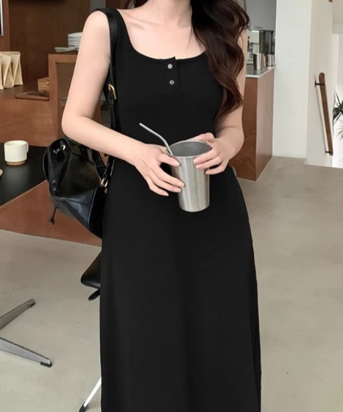 Rails★レイルズ Alice Button Dress ノースリーブワンピース Rails☆レイルズ Alice Button Dress ノースリーブワンピース