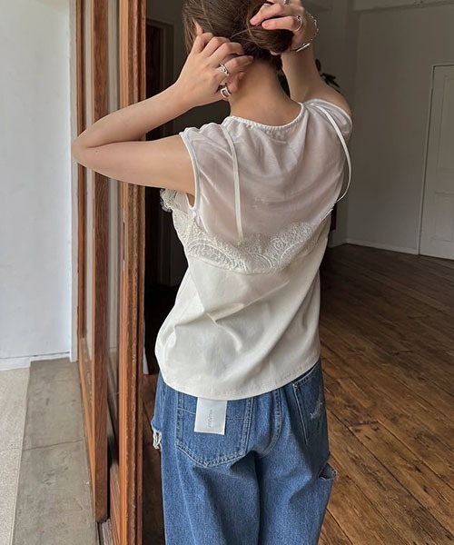 aere layered cut&sew Tシャツ CUTSEW / INNER | ASKYY TOKYO FLAGSHIP