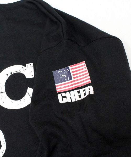 CHEER(チアー)の「NYCスウェットビッグトレーナー(スウェット・レディース・ブラック・S/M/L)」の4枚目の写真
