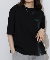 ブローディア BRODIAEA ロゴ刺繍半袖Tシャツ （ブラック） BRODIAEA｜ブローディアのTシャツ/カットソー（刺繍）人気