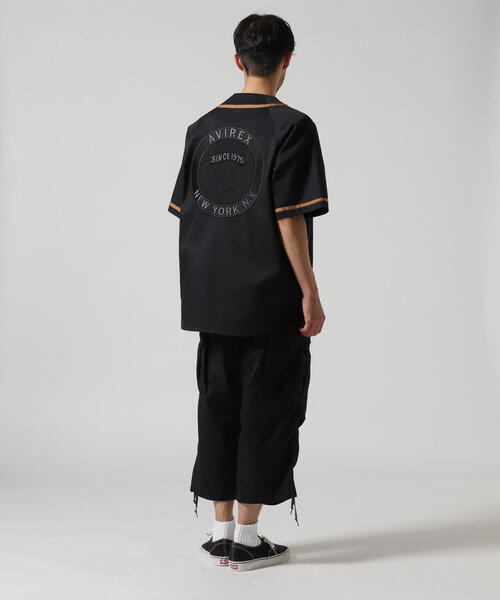 セール】《WEB&DEPOT限定》BASEBALL SHIRT 'MANHATTAN' / ベース